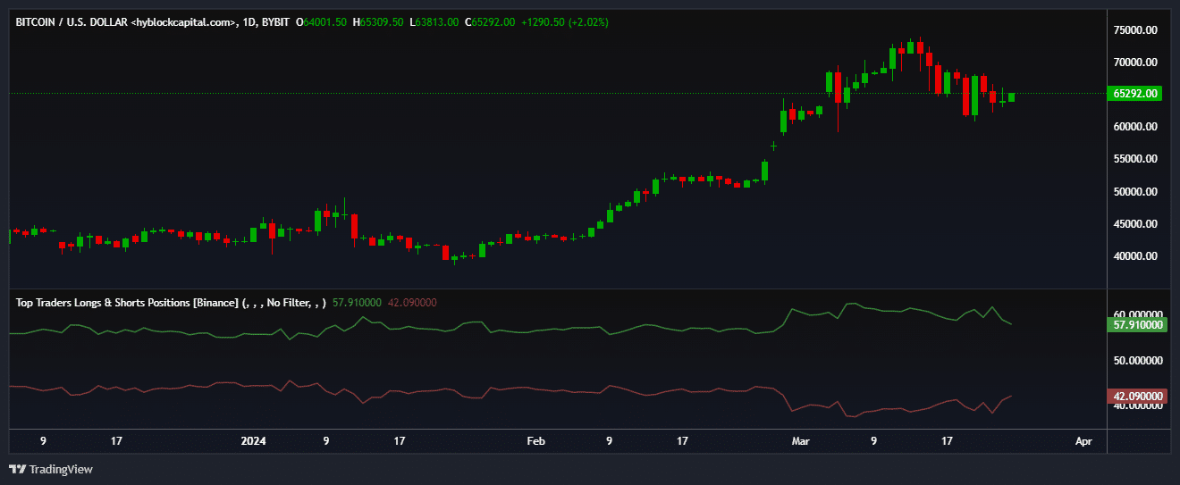 Bitcoin Whales Long Positions